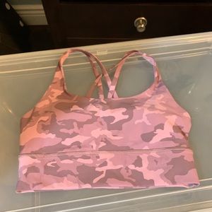 Long line energy lulu sports bra